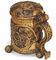 A NORWEGIAN BIRCH PEG TANKARD  
