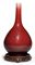 A CHINESE SANG DE BOEUF PEAR-SHAPED VASE