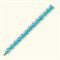 A TURQUOISE AND DIAMOND BRACELET  