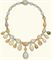 AN OPAL AND DIAMOND NECKLACE  