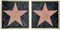 A GROUP OF WALK OF FAME STARS  