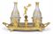 A RUSSIAN ORMOLU AND CUT-GLASS WINE