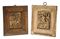 TWO FLEMISH ALABASTER RELIEF PANELS  