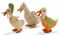 A STEIFF MOHAIR DUCK, (1318,6),