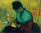 Une liseuse de romans  