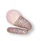 A CONCH PEARL AND PINK SAPPHIRE RING, BY