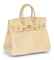 A BLANC CASSÉ LIZARD 'BIRKIN' BAG