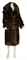 A BEAVER FUR COAT  