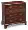 A GEORGE III MAHOGANY CHEST  