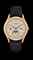 FINE PINK GOLD AUTOMATIC PERPETUAL CALENDAR WRISTWATCH WITH