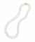 TWO SINGLE-STRAND NATURAL PEARL NECKLACES