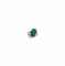 AN EMERALD AND DIAMOND RING, BY DAVID WEBB
