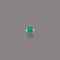 AN EMERALD AND DIAMOND RING, BY RUSER  