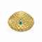 AN EMERALD, DIAMOND AND GOLD EVENING BOX,