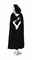 A TIZIANI BLACK VELVET 'SCORPIO' EVENING