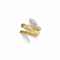 A DIAMOND, EMERALD AND GOLD SNAKE