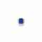 A SAPPHIRE AND DIAMOND TROMBINO RING, BY