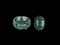 A PHOENICIAN GREEN JASPER SCARAB  