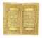 A QUR'AN WRITTEN ON GOLD  