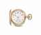 Swiss. A small 18K pink gold hunter case