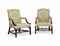 A PAIR OF GEORGE III MAHOGANY LIBRARY