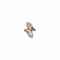 A 'TOI ET MOI' DIAMOND RING, BY BULGARI