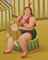 Seated Woman with Monkey  