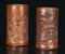 TWO CHINESE BAMBOO BRUSHPOTS  