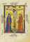 CRUCIFIXION, full-page Canon miniature on a