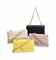 FOUR QUILTED LEATHER BAGS,  