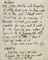 SWIFT, Jonathan (1667-1745). Autograph note