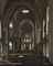 The interior of a catholic church  