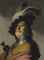 A man in a gorget and cap  