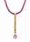 A RUBY AND GOLD NECKLACE  