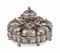 A SILVER SPICE BOX (PANDAN)  
