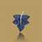 A SAPPHIRE AND DIAMOND BROOCH, BY VAN CLEEF