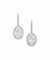 A PAIR OF DIAMOND EARRINGS  