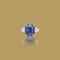 A SAPPHIRE AND DIAMOND RING, BY GRAFF  