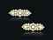 A PAIR OF IMPRESSIVE ANTIQUE INDIAN DIAMOND