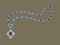 AN ART DECO SAPPHIRE AND DIAMOND SAUTOIR,