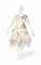 A JEANNE LANVIN ROBE DE STYLE TRIMMED WITH
