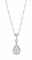 A BELLE ÉPOQUE DIAMOND PENDANT NECKLACE