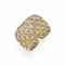 A DIAMOND AND GOLD CUFF BRACELET  
