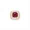 A FINE RUBY AND DIAMOND RING  