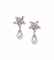 A PAIR OF DIAMOND AND MULTI-GEM EAR
