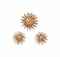 A SET OF RETRO GOLD JEWELRY, BY CARTIER