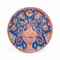 AN ITALIAN MAIOLICA LUSTRED CIRCULAR PLAQUE