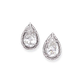 Diamond Ear Clips