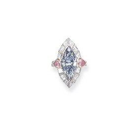 Blue Diamond Ring Blue Diamond Ring