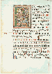THE RESURRECTION AND THE THREE MARIES AT THE TOMB, in an initial R on the verso of a leaf from a Gradual, in Latin, ILLUMINATED MANUSCRIPT ON VELLUM